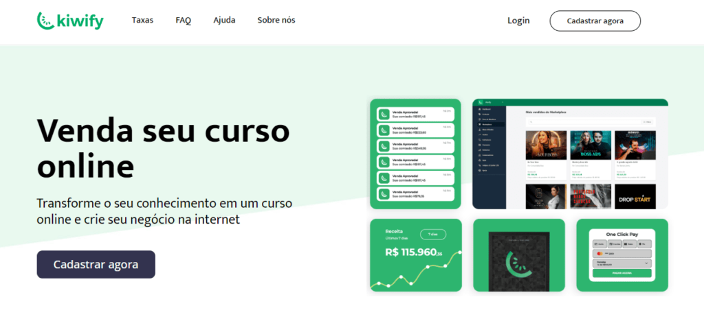 como vender ebook na Kiwify